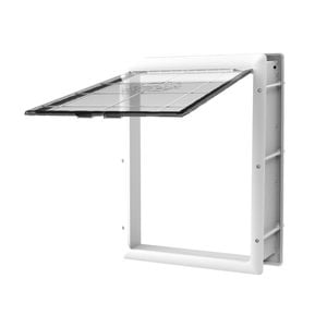 Hakuna Pets Large White Essential Pet Door