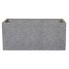 Northcote Pottery 60 x 24 x 30cm Grey Precinct Lite Terrazzo Trough