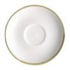 Olympia Cup Saucers Kiln Chalk 340ml 160mm Pack Of 6 Coffee Tea Ceramic Tableware