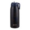 Oasis Stainless Steel Insulated Sports Bottle w/ Sipper 780ml Navy Leaves