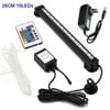 LED Aquarium Lights Submersible Air Bubble RGB Light for Fish Tank Underwater 28  CM