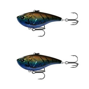 2x 13 Fishing 2.5 Inch El Diablo Vibe Lipless Crank Lures - Old Gregg