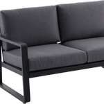 Mimosa Charcoal Aluminium Cordoba 2 Seater Lounge