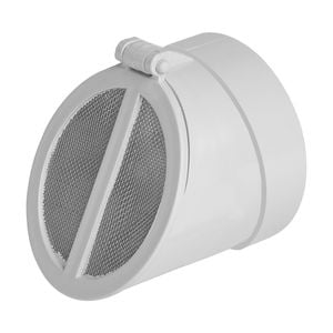 Rain Harvesting 80/90mm Dual Fit Female Flap Valve Vent Screen
