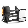 San Hima Pair Extendable Towing Mirrors Fit Mitsubishi Pajero 2001-2015