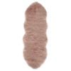 MaxFind 55 x 160cm Blush Pink Double Sheepskin