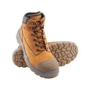 DeWALT Size 9 Wheat Akron Safety Work Boots
