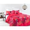 Shuteye Oriental Fan Red Quilt Cover Set - Double