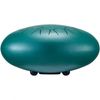 P&P Green Steel Tongue Drum, 12 in 13 Note C Major Hand Drum with Mallets and Bag