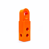 4wd Recovery Soft Shackle Hitch (sk+) With Teardrop Shaped Eyelet - Orange