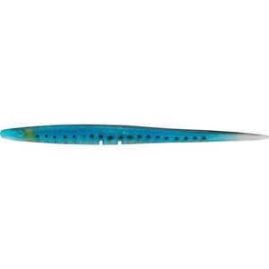 10 Pack of 6 Inch Silstar SlapStix Soft Plastic Fishing Lures - Blue Sardine
