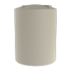 Melro Tanks 15000L Smooth Cream Tall Round 15250 Poly Water Tank