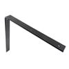 Carinya 380 x 380mm Black Angle Bracket