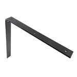 Carinya 380 x 380mm Black Angle Bracket