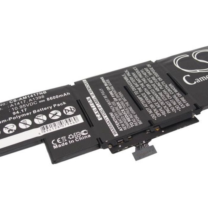 Cameron Sino A1417, A1398 Battery Replacement [cs-am1417nb]