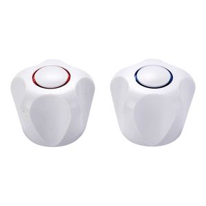 Shaw & Mason White Universal Multi Fit Tap Handles - Pair