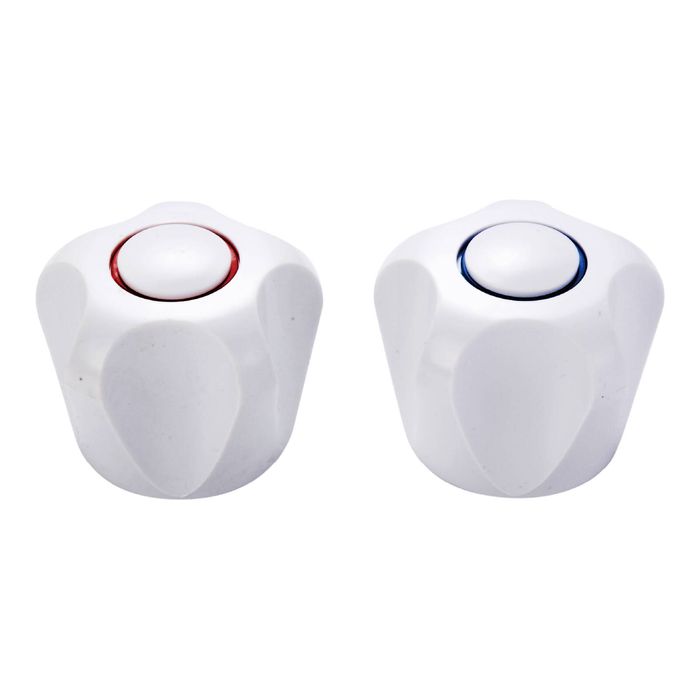 Shaw & Mason White Universal Multi Fit Tap Handles - Pair