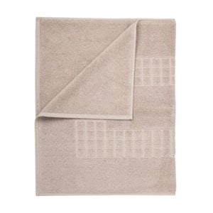 Microfiber Soft Non Slip Bath Mat Check Design - Microfiber Taupe