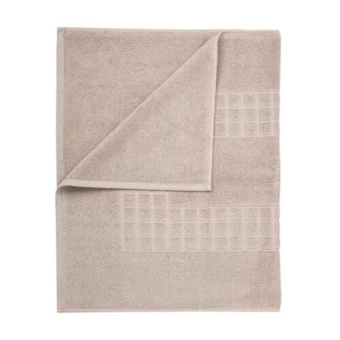 Microfiber Soft Non Slip Bath Mat Check Design - Microfiber Taupe