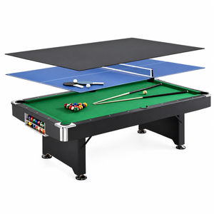 TOPONE Zenta 3-in-1 Pool Table - 7FT TABLE