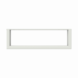 Rapid 385 x 120 x 30mm White Soho Cube Furniture Leg