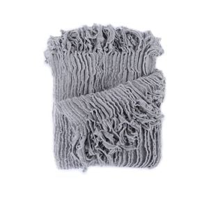 Bloomington Dylan Knitted Throw Rug 127 x 152 cm Grey