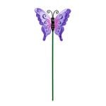 Northcote Pottery Purple Butterfly Metal Stake