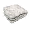 Julietta Soft Faux Fur Throw Rug 127 x 152 cm Arctic Rabbit