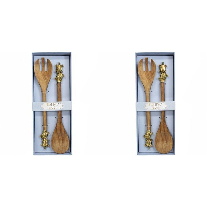 2x 2pc LVD Server Turtle Home Kitchen Serveware/Tableware