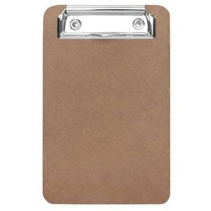 Olympia Bill Presenter Mini Clipboard Wooden Black 200x120mm Restaurant Cafe Receipt Holder