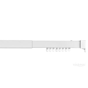 Windoware 200-290cm Size 3 White Square Hand Drawn Extendable Track