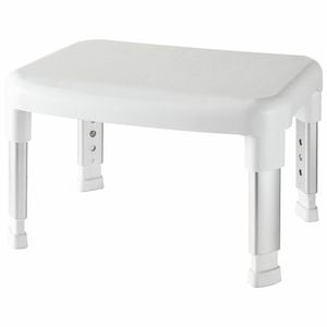 evekare 240-290mm White Deluxe Bathroom Step
