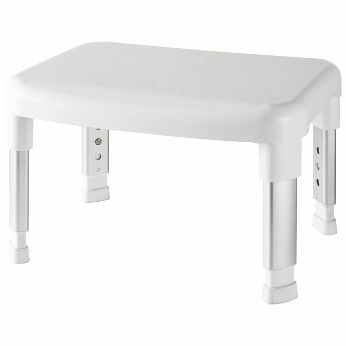 evekare 240-290mm White Deluxe Bathroom Step