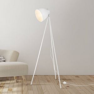 Verve Design White Ralph Tripod Floor Lamp