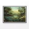 River with Trees & Plants  Print 100% Australian Made 90x60cm  (Poster)