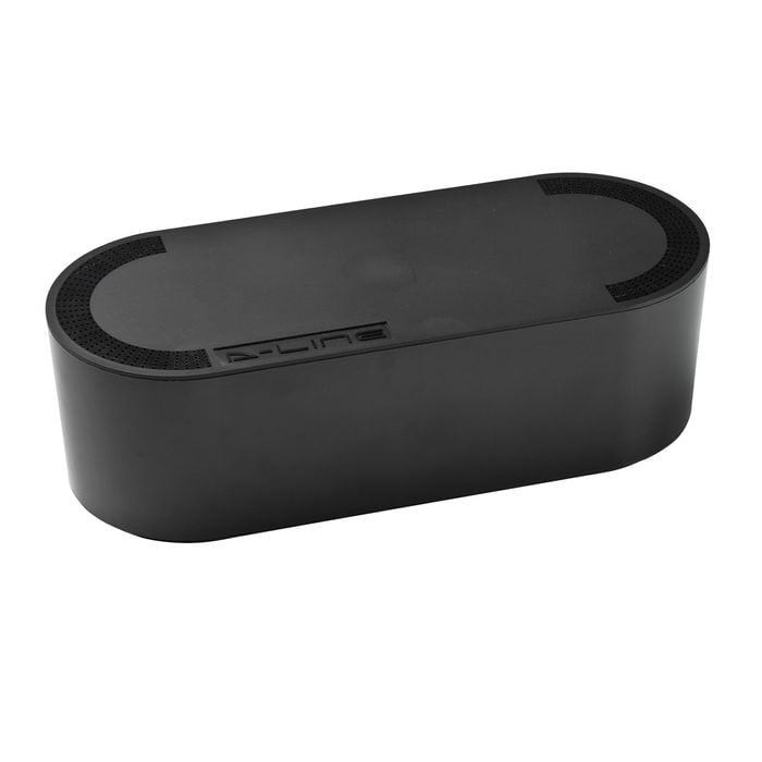 D-line Large Black Cable Tidy Unit