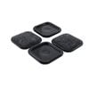 Surface Gard 38 x 38mm Square Carpet Castor Cup - 4 Pack
