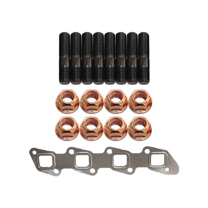 Permaseal Exhaust Manifold Installation Stud & Gasket Kit For Nissan Navara D22 Yd25 2.5l