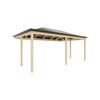 Softwoods 6.0 x 3.8m Hip Ends Pergola / Patio Kit