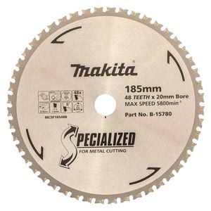 Makita 185mm 48T Metal Circ Saw Blade B-15780