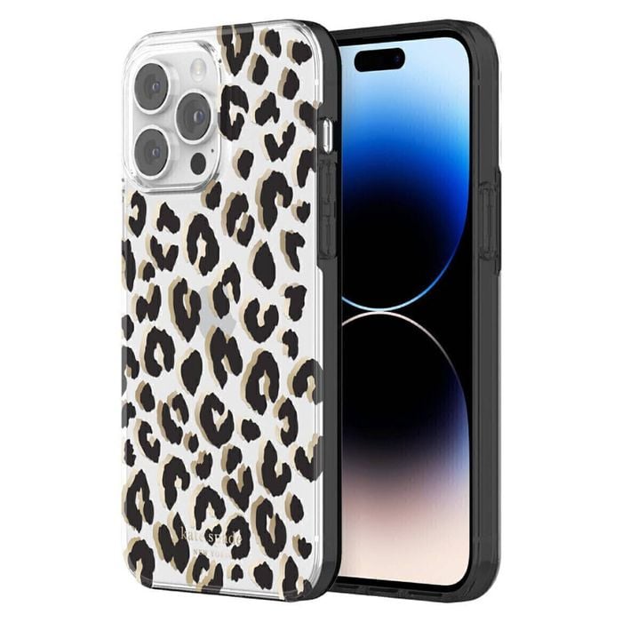 Kate Spade New York Protective Hs Case (suits Iphone 14 Pro) - City Leopard