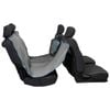 Kurgo Heather Backseat Dog Hammock - Grey/Coastal Blue