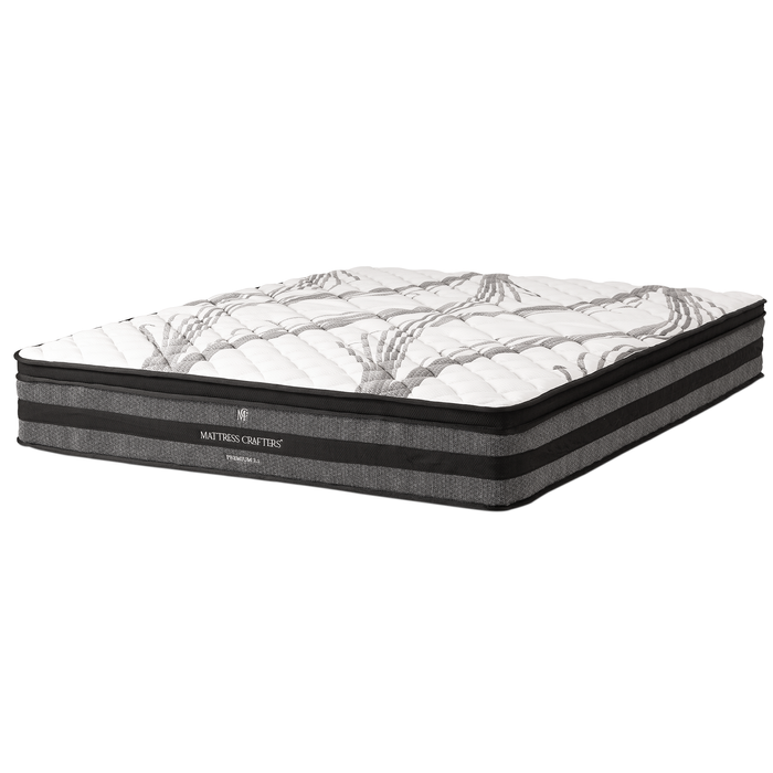 Mattress Crafters Premium 7 Zone Pocket Spring Memory Foam Mattress 30cm