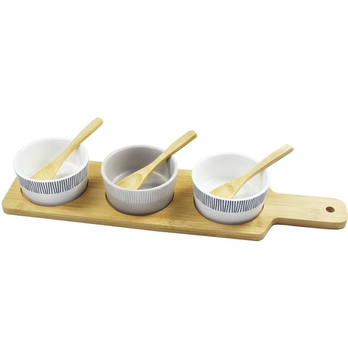 Tapas Taster Paddle 7-piece Set