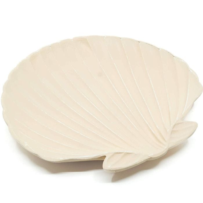 Rayell Calico Seashell Trinket Tray Beige 26x25x3cm