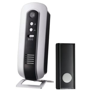 Simx Silver / Black Portable Door Chime