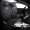 Australian Goose Edition Front Seat Covers for BMW 7 Series 2015 - 2022 (G11 G12) - Suede, Universal Fit - Black