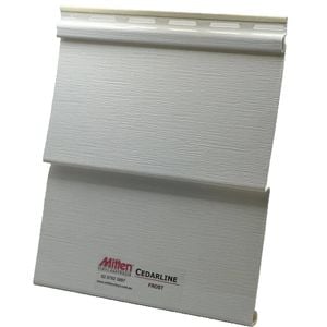 Mitten Vinyl Australia 5.84m shell Frost Cedarline Vinyl Cladding - Frost