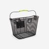Decathlon - Front Bike Basket 500, 12 Litres, Handlebar 22.2-31.8 Mm - One Size