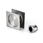 Sylvan Stainless Steel Square Passage Cavity Slider